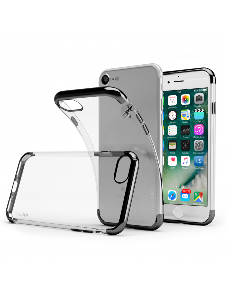 Custodia Cromata ChromFlex X per iPhone 7/8 (4.7") - Nero Lucido (Jet Black)