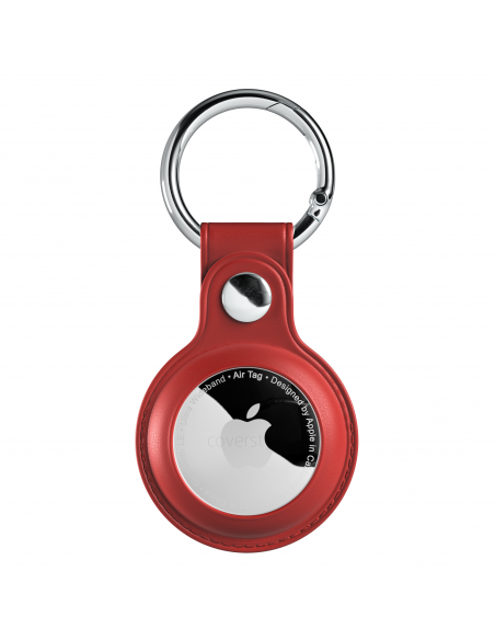 AirLeath® - Portachiavi in Ecopelle per AirTag - Rosso AirLeath® - Portachiavi in Ecopelle per AirTag - Rosso