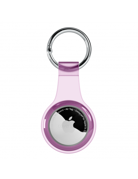 AirFlex® - Portachiavi in TPU per AirTag - Rosa Trasparente AirFlex® - Portachiavi in TPU per AirTag - Rosa Trasparente