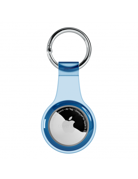 AirFlex® - Portachiavi in TPU per AirTag - Blu Trasparente AirFlex® - Portachiavi in TPU per AirTag - Blu Trasparente