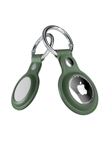 AirLeath® - Portachiavi in Ecopelle per AirTag - Verde AirLeath® - Portachiavi in Ecopelle per AirTag - Verde