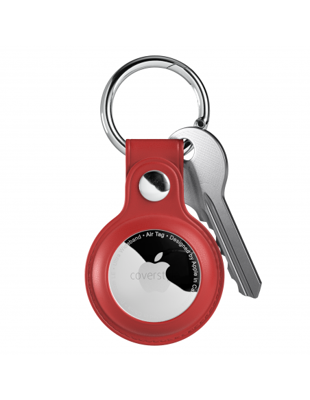 AirLeath® - Portachiavi in Ecopelle per AirTag - Rosso AirLeath® - Portachiavi in Ecopelle per AirTag - Rosso