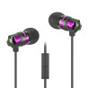 id America - Auricolari Spark in Alluminio HD - Cherry Green