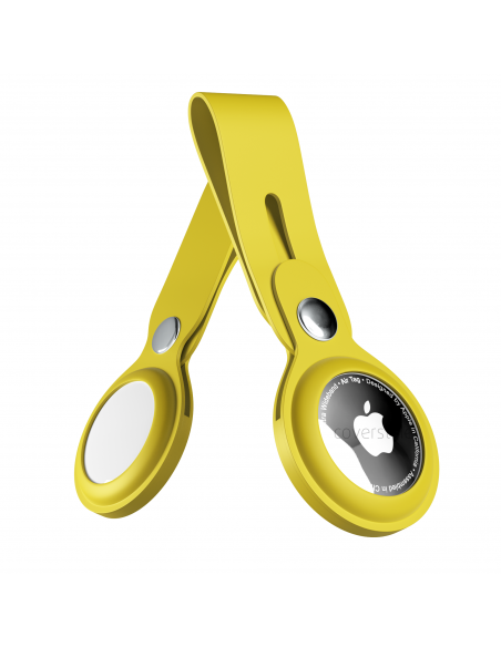 AirLace® - Laccetto in Silicone per AirTag - Giallo