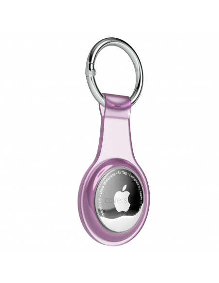 AirFlex® - Portachiavi in TPU per AirTag - Rosa Trasparente AirFlex® - Portachiavi in TPU per AirTag - Rosa Trasparente