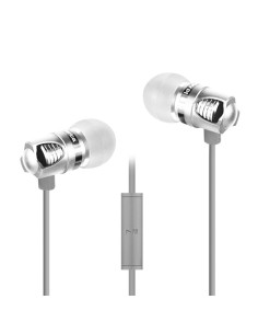 id America - Auricolari Spark in Alluminio HD - Aluminium Silver