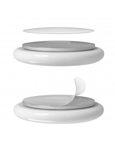AirProtector® - Pellicola Protettiva in TPU Trasparente per AirTag - Fronte/Retro