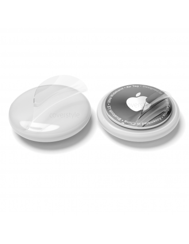 AirProtector® - Pellicola Protettiva in TPU Fronte / Retro per AirTag - Trasparente