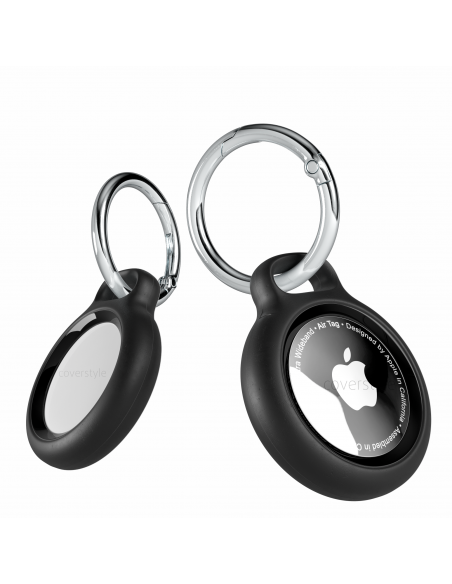 AirLock® - Portachiavi in Policarbonato a Chiusura Sicura per AirTag - Nero AirLock® - Portachiavi in Policarbonato a Chiusura Sicura per AirTag - Nero