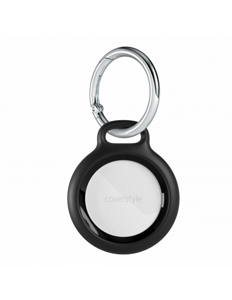 AirLock® - Portachiavi in Policarbonato a Chiusura Sicura per AirTag - Nero AirLock® - Portachiavi in Policarbonato a Chiusura Sicura per AirTag - Nero