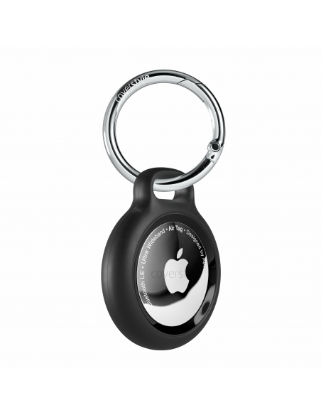 AirLock® - Portachiavi in Policarbonato a Chiusura Sicura per AirTag - Nero AirLock® - Portachiavi in Policarbonato a Chiusura Sicura per AirTag - Nero