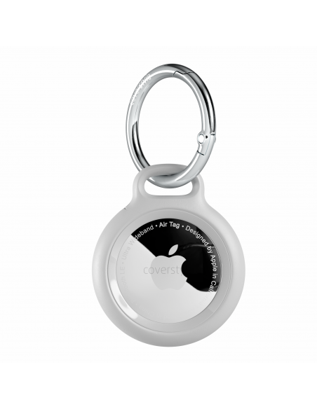 AirLock® - Portachiavi in Policarbonato a Chiusura Sicura per AirTag - Bianco AirLock® - Portachiavi in Policarbonato a Chiusura Sicura per AirTag - Bianco