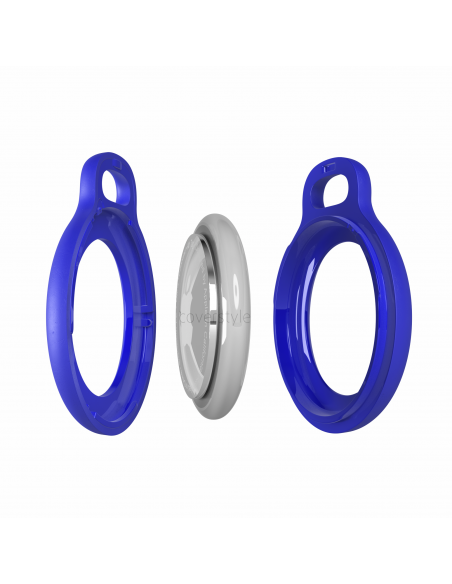 AirLock® - Portachiavi in Policarbonato a Chiusura Sicura per AirTag - Blu AirLock® - Portachiavi in Policarbonato a Chiusura Sicura per AirTag - Blu