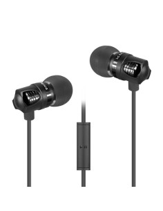 id America - Auricolari Spark in Alluminio HD - Jet Black