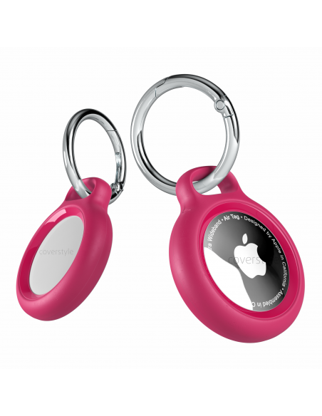 AirLock® - Portachiavi in Policarbonato a Chiusura Sicura per AirTag - Rosa AirLock® - Portachiavi in Policarbonato a Chiusura Sicura per AirTag - Rosa