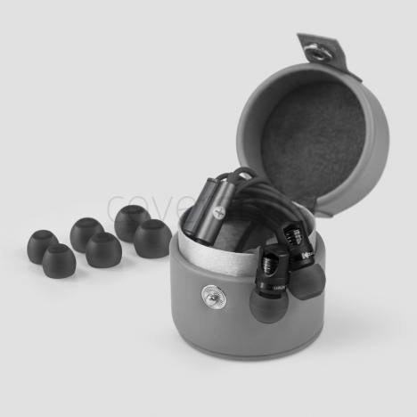 id America - Auricolari Spark in Alluminio HD - Jet Black