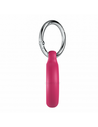 AirLock® - Portachiavi in Policarbonato a Chiusura Sicura per AirTag - Rosa