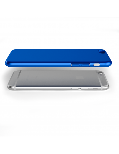 UltraSoft - Custodia rigida sottile blu opaco per iPhone 6/6S (4.7")