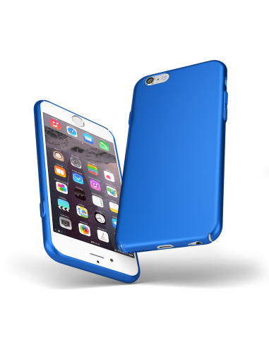 UltraSoft - Custodia rigida sottile blu opaco per iPhone 6/6S (4.7")