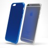 UltraSoft - Custodia rigida sottile blu opaco per iPhone 6 Plus / 6S Plus (5.5")