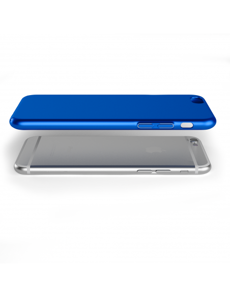 UltraSoft - Custodia rigida sottile blu opaco per iPhone 6 Plus / 6S Plus (5.5")