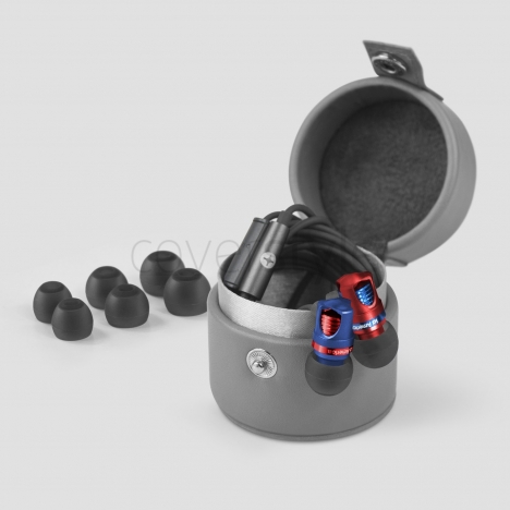 id America - Auricolari Spark in Alluminio HD - Rally Blue