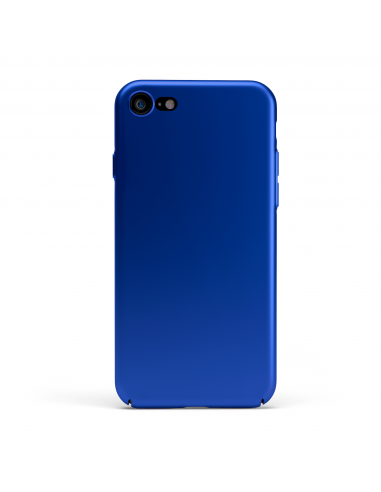 UltraSoft - Custodia rigida sottile blu opaco per iPhone 7/8 (4.7")