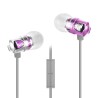 id America - Auricolari Spark in Alluminio HD - Rose Pink