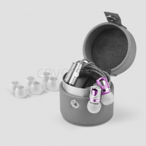 id America - Auricolari Spark in Alluminio HD - Rose Pink