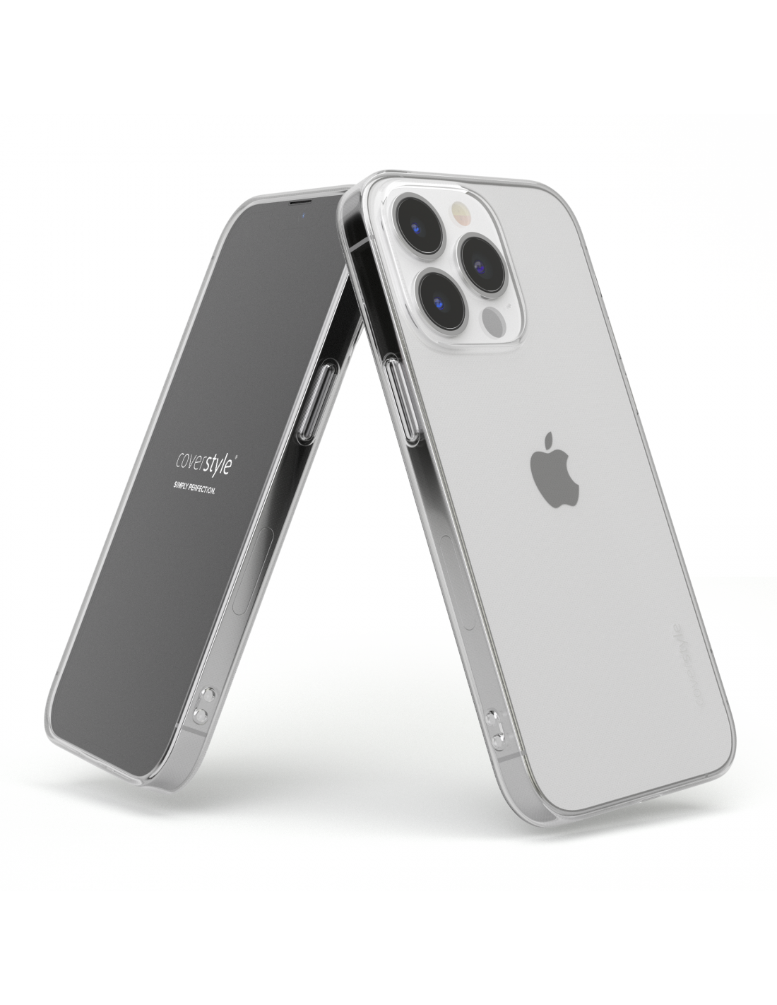 ZeroFlex® - Custodia Sottile in TPU + Bordo Fotocamera per iPhone 13 Pro Max - Trasparente