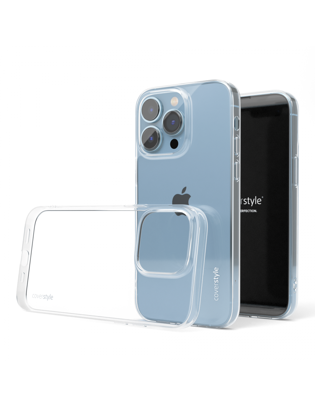 iCatchy - Cover protettiva per iPhone 13 Pro Max da 6,7, antigraffio