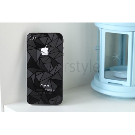 Pellicola 3D Effetto Prisma per iPhone 4/4S - Fronte/Retro