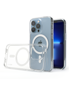 Cover Antiurto TPU+PC con MagSafe per iPhone 13 Pro Trasparente - UltraFlex PRO®