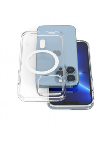 Cover Antiurto TPU+PC con MagSafe per iPhone 13 Pro Max Trasparente - UltraFlex PRO®