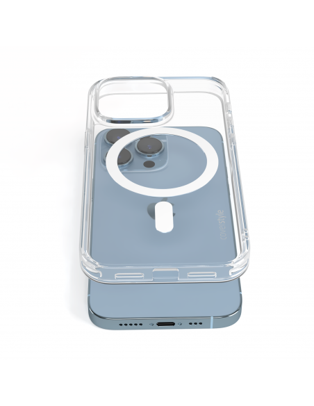 Cover Antiurto TPU+PC con MagSafe per iPhone 13 Pro Max Trasparente - UltraFlex PRO®