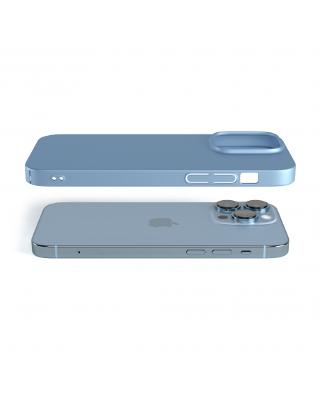 Cover Azzurro Sierra per iPhone 13 Pro Max - UltraSoft®