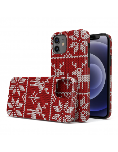 DesignFlex® - Custodia in TPU Flessibile Opaco per iPhone 12 Mini (5.4") - Natale