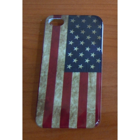 Custodia Bandiera Vintage Stati Uniti per iPhone 4/4S