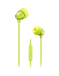 id America - Auricolari In-Ear Metropolitan in Alluminio - Yellow Green