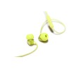 id America - Auricolari In-Ear Metropolitan in Alluminio - Yellow Green