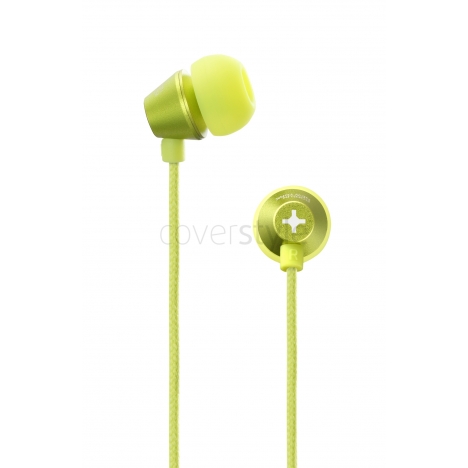id America - Auricolari In-Ear Metropolitan in Alluminio - Yellow Green