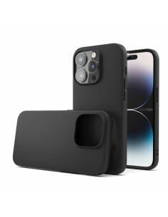 Custodia Flessibile Opaca in TPU Nero per iPhone 14 Pro Max (6.7") - MatteFlex®