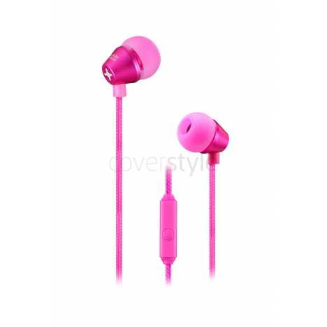 id America - Auricolari In-Ear Metropolitan in Alluminio - Rose Pink