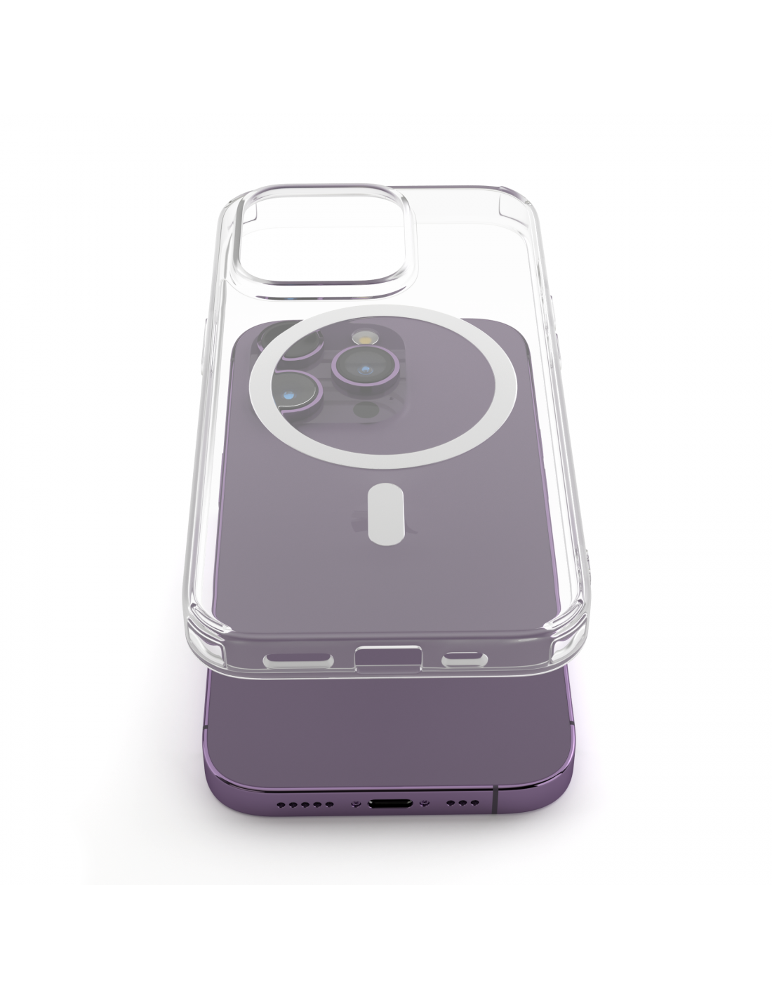 Custodia in TPU Opaca Anti-Impronta per iPhone 14