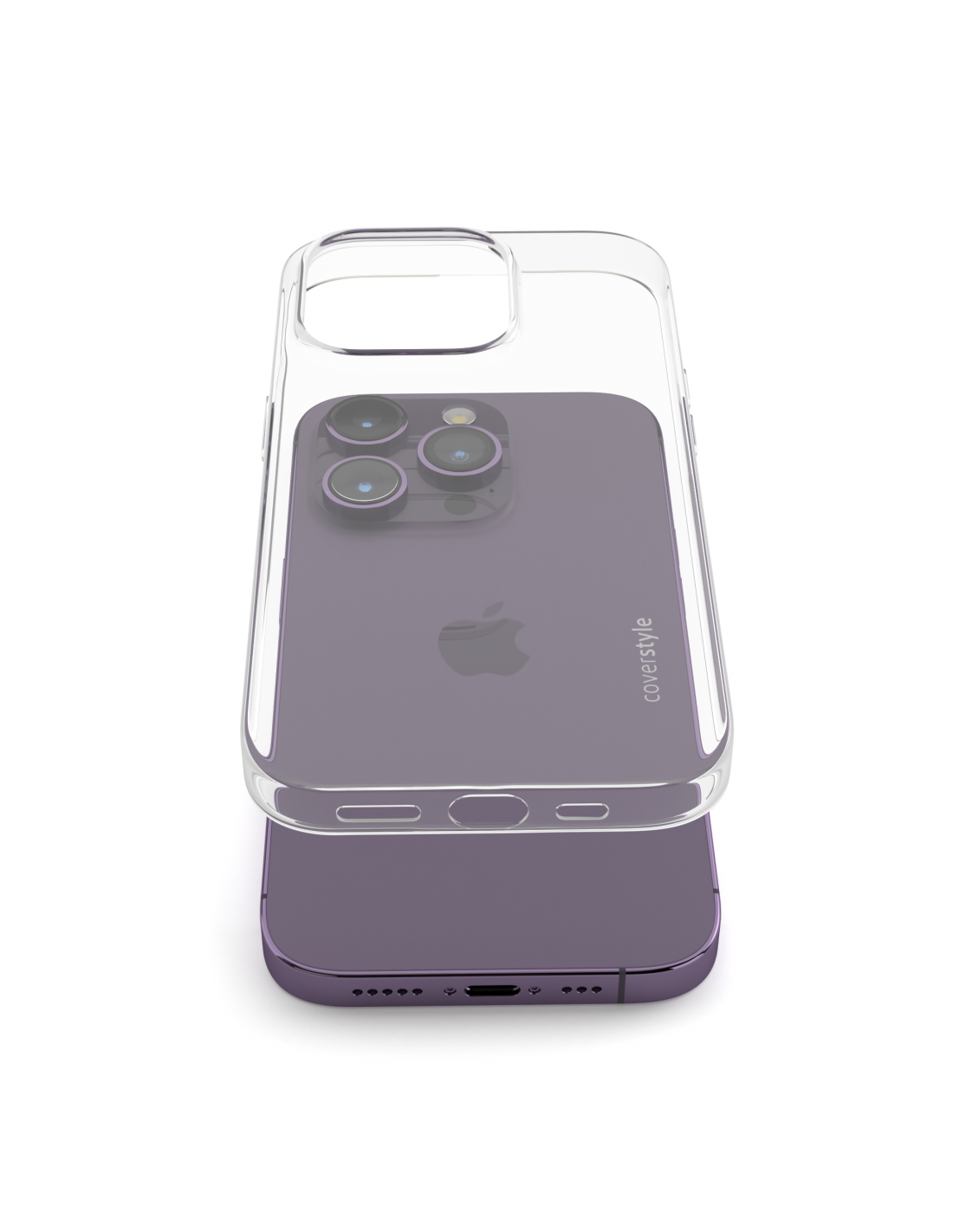 Captor Cover Trasparente Anti-ingiallimento Per IPhone 14 Pro Max 6.7'' - Custodia TPU Morbida Con Protezione Fotocamera