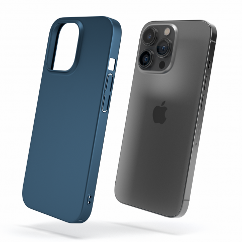 Cover Blu Pacifico per iPhone 13 Pro - UltraSoft®