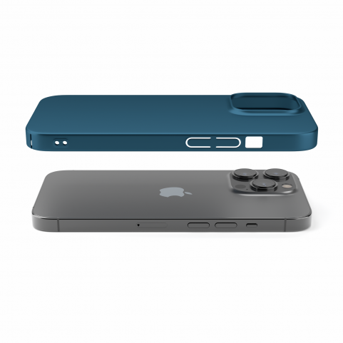 Cover Blu Pacifico per iPhone 13 Pro Max - UltraSoft®