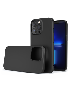 Custodia Nero Opaco per iPhone 13 Pro Max - UltraSoft®