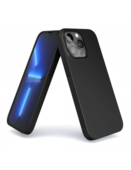 Custodia IPhone 13 Pro Con Cordino Regolabile | Silicone Morbido Nero | Protezione Antiurto