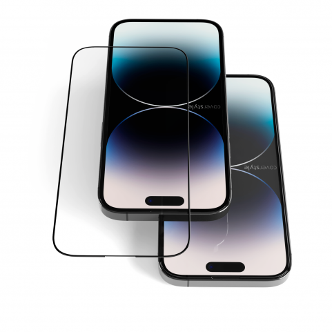 2x Pellicola in Vetro Temperato 3D per iPhone 14 Pro (6.1") - Kit 2 Pezzi - HyperGlass 3D®